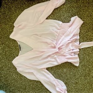 Shinestar. Size small. Light pink blouse
